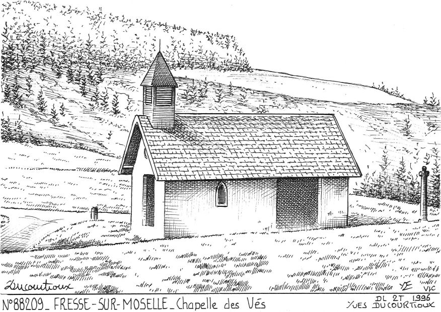 N 88209 - FRESSE SUR MOSELLE - chapelle des vs